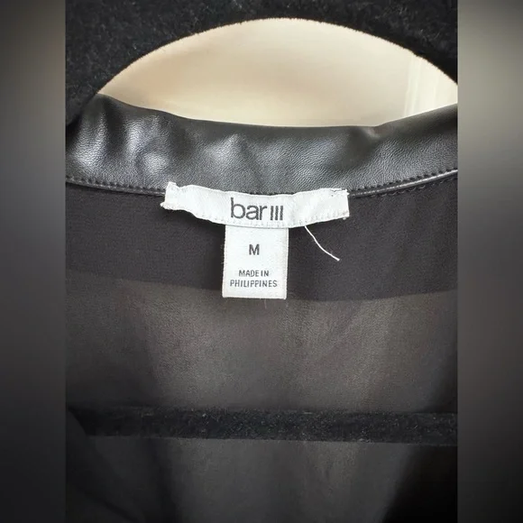 Bar III Chiffon Fit And Flare Dress - Picture 6 of 10